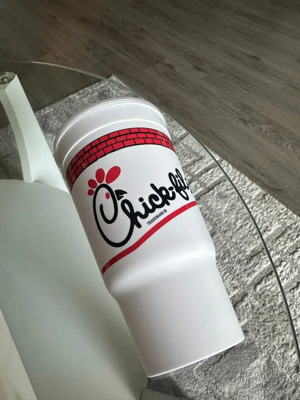 Chick-Fil-A 1967 Classic Cup Retro Reusable Tumbler With Straw Chickfila Bricks
